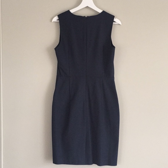 Navy Tailored Dress - Picture 5 of 8
